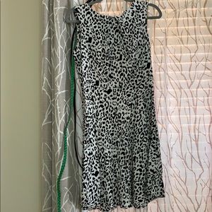 Ab Studio dress black and white.  Size 10.
